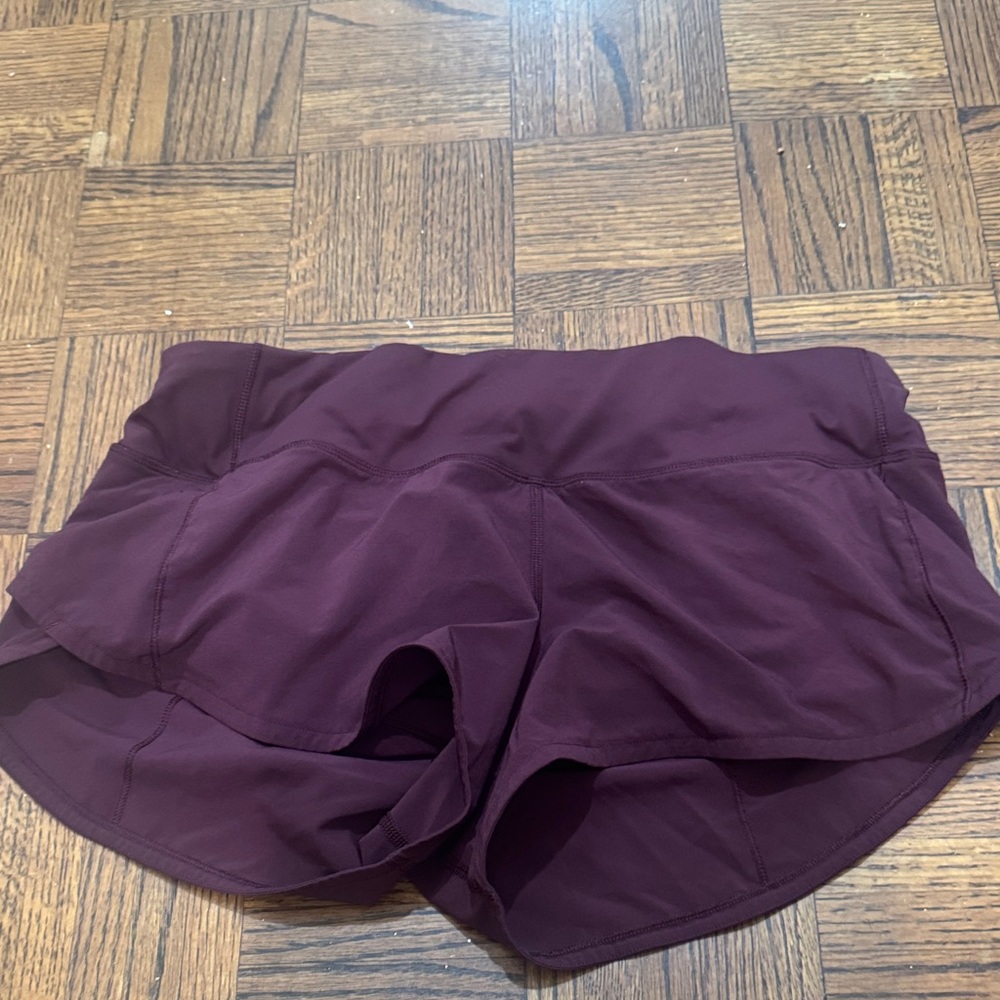 lululemon athletica Deep Purple Athletic Shorts